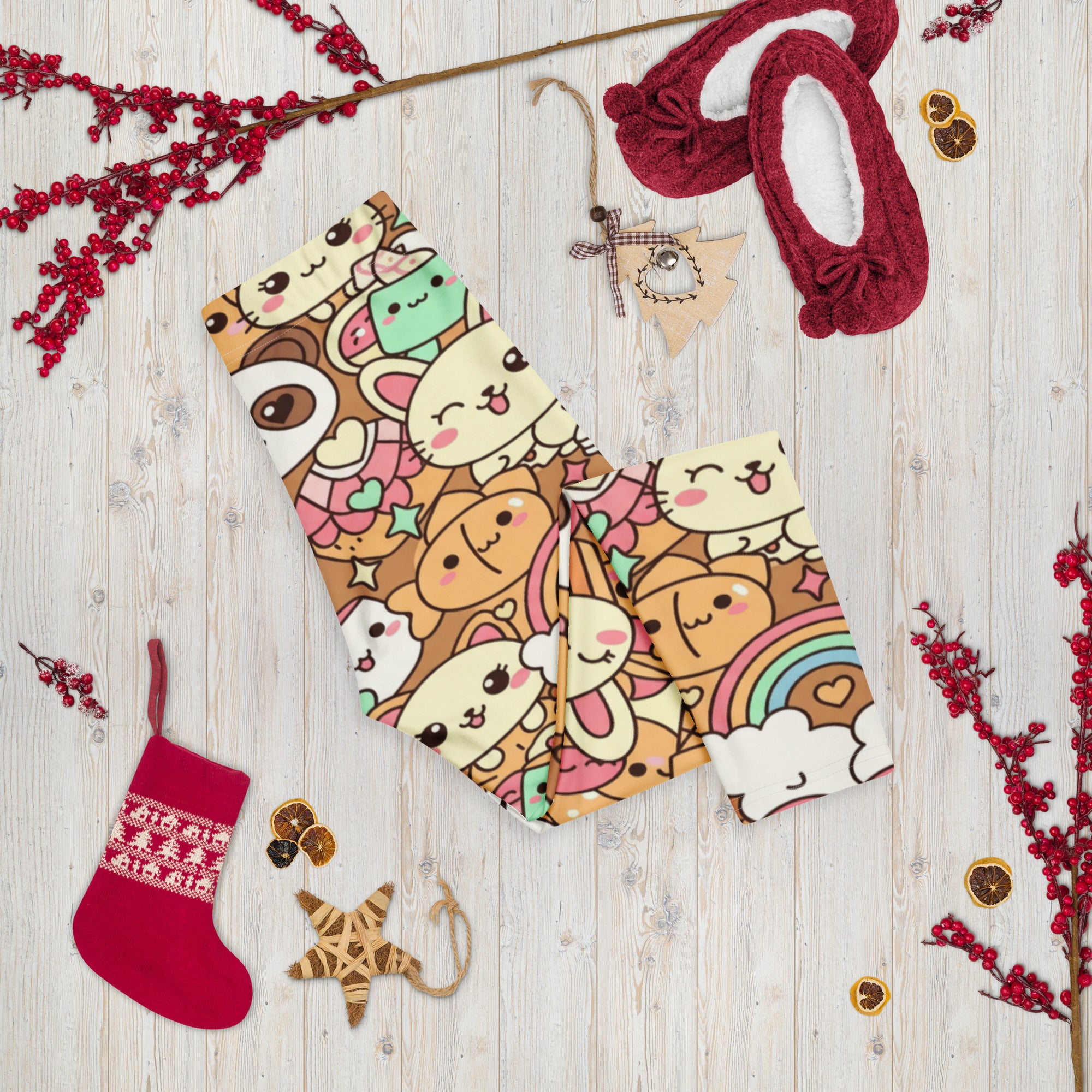 Kawaii Coffee Break Capri Leggings | GearBunch