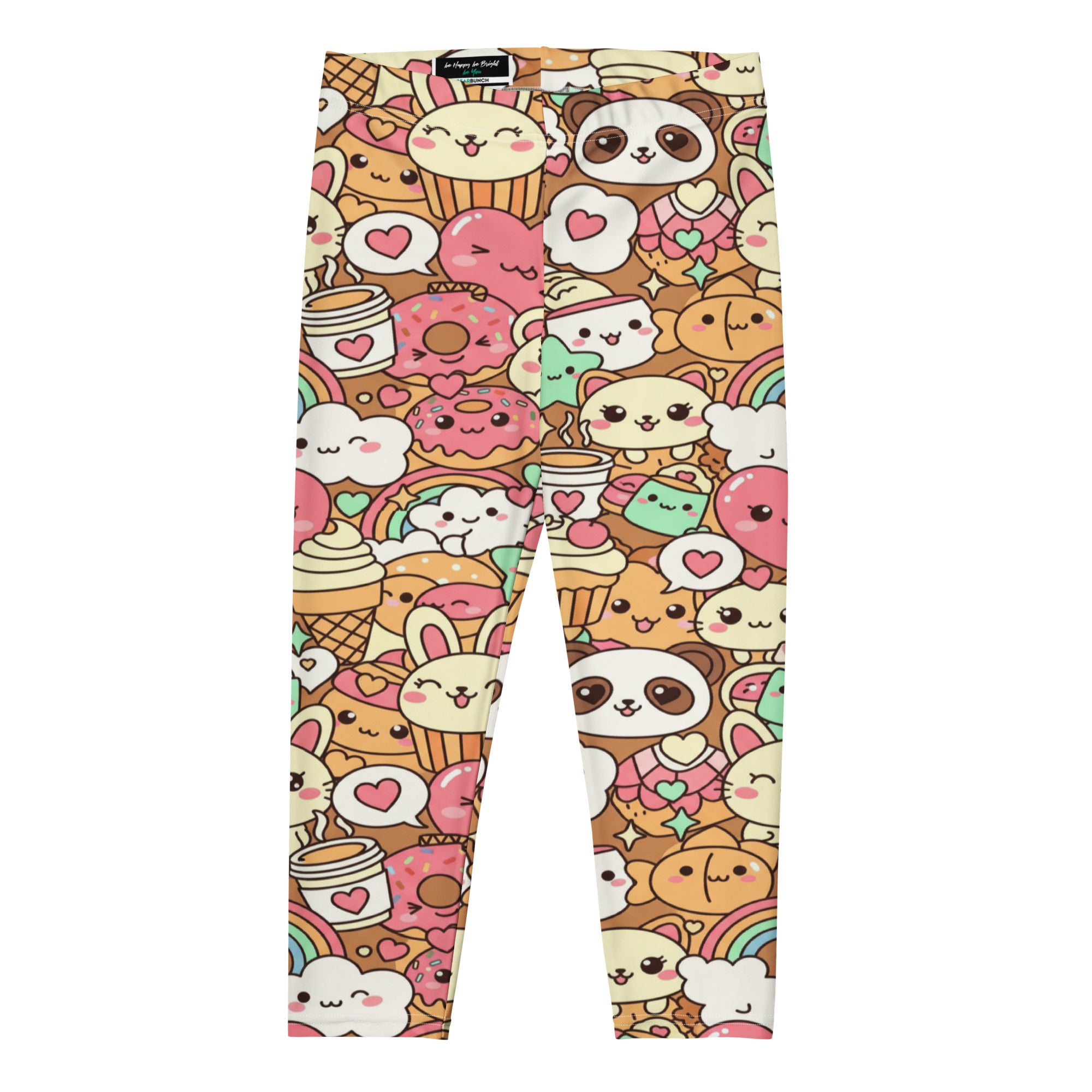 Kawaii Coffee Break Capri Leggings | GearBunch