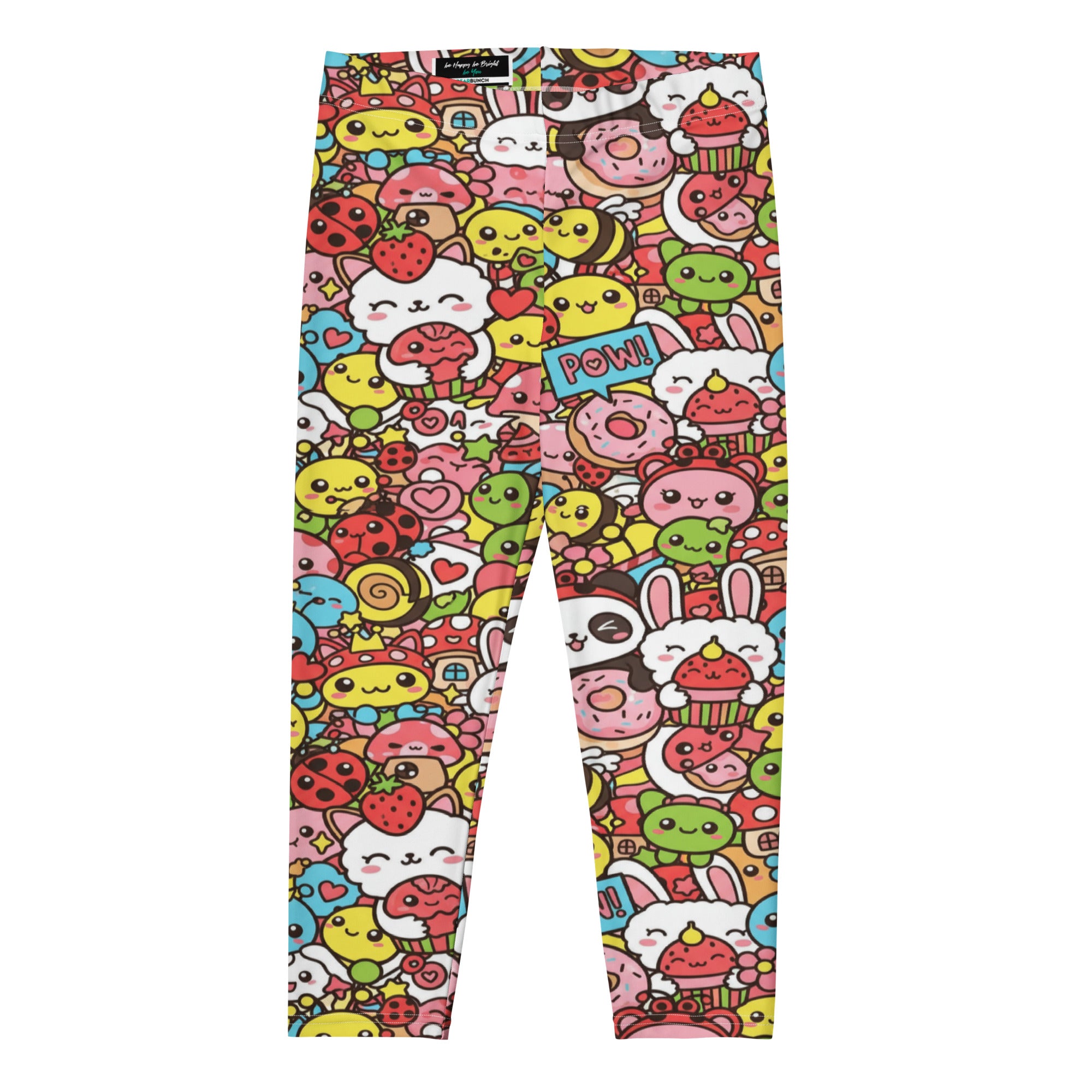 Kawaii Garden Bugs Capri Leggings | GearBunch