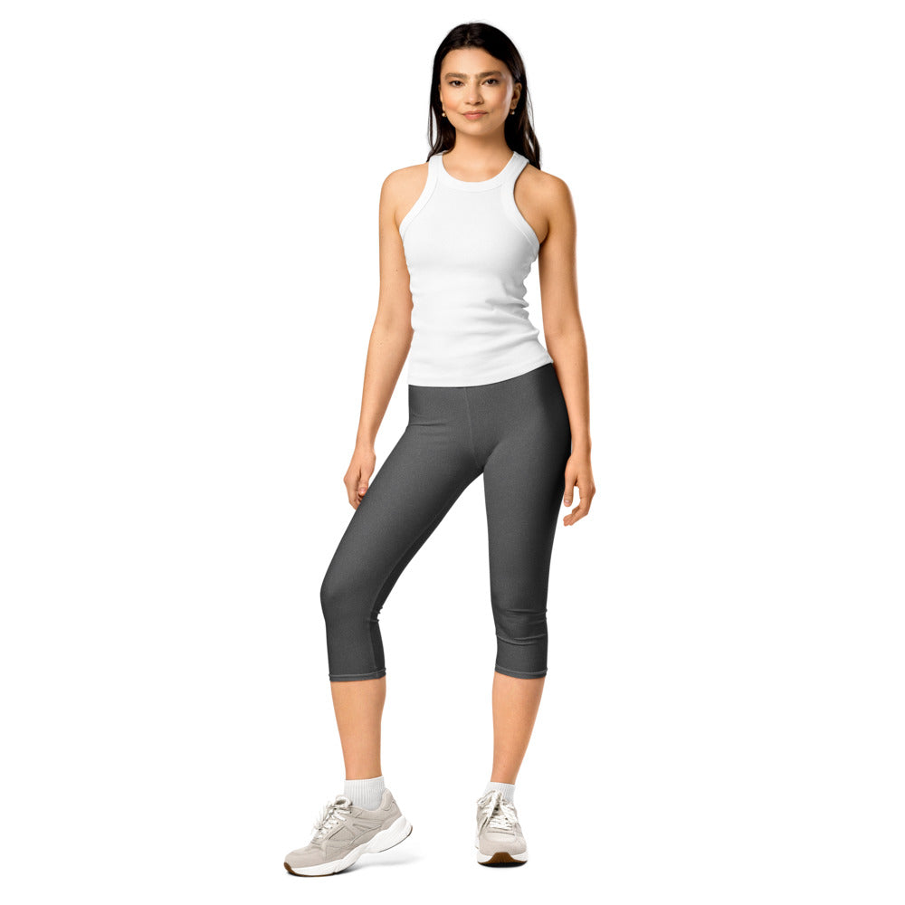 Solid leggings front view | GearBunch