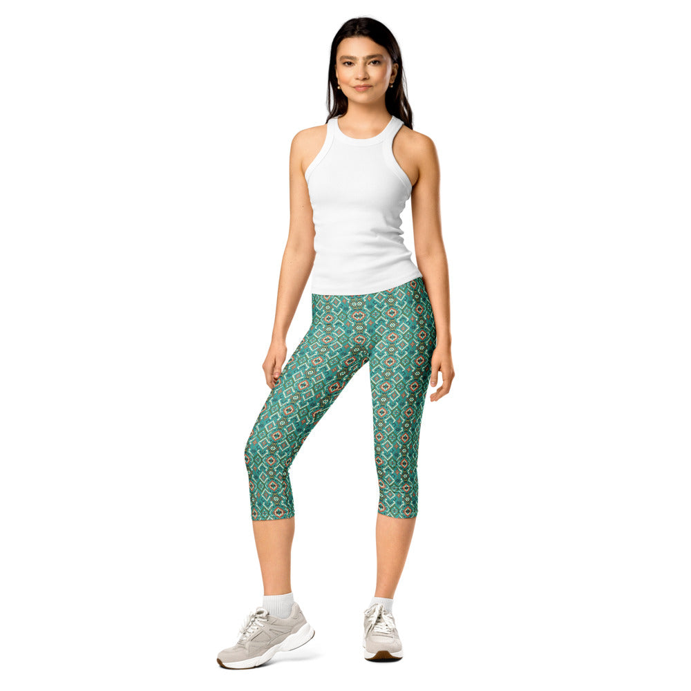Solid leggings front view | GearBunch