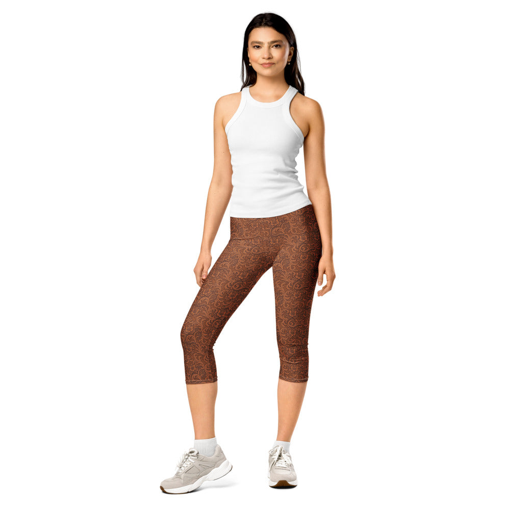 Solid leggings front view | GearBunch