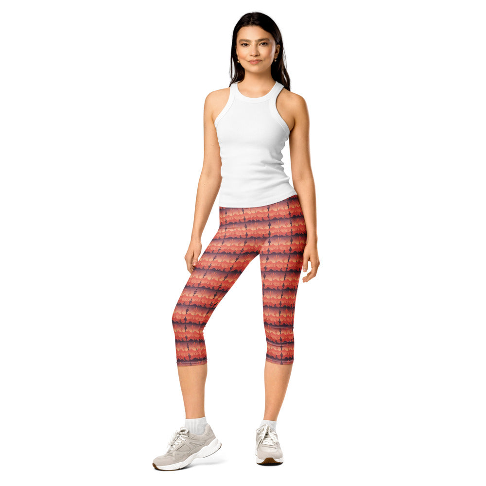 Solid leggings front view | GearBunch