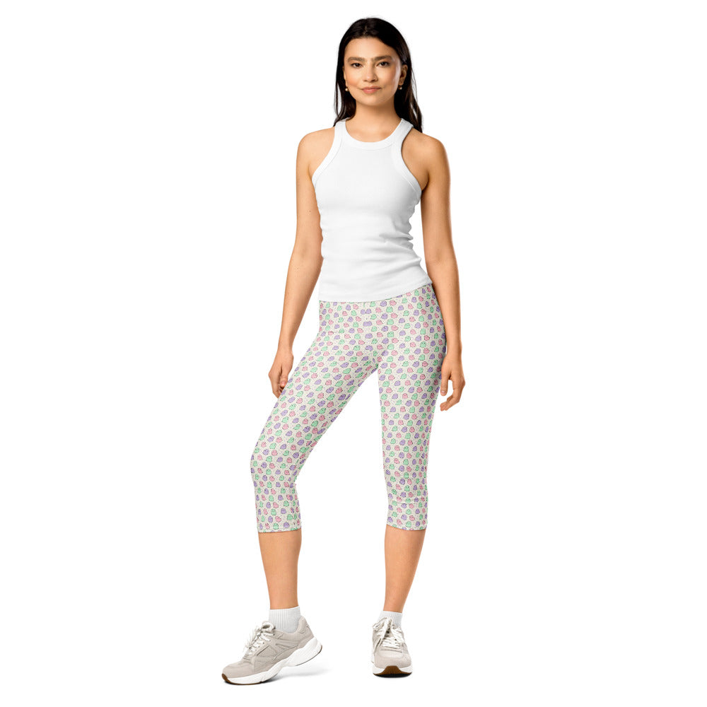 Solid leggings front view | GearBunch