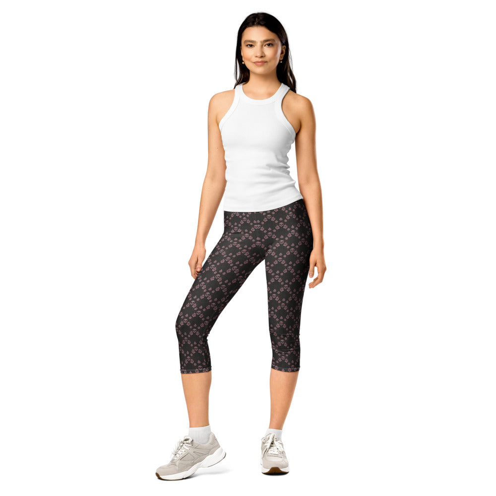 Solid leggings front view | GearBunch
