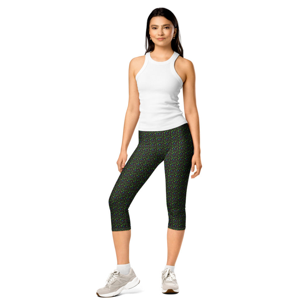 Solid leggings front view | GearBunch