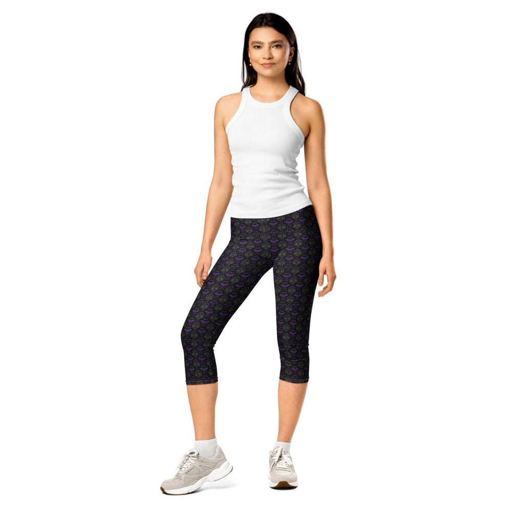 Solid leggings front view | GearBunch