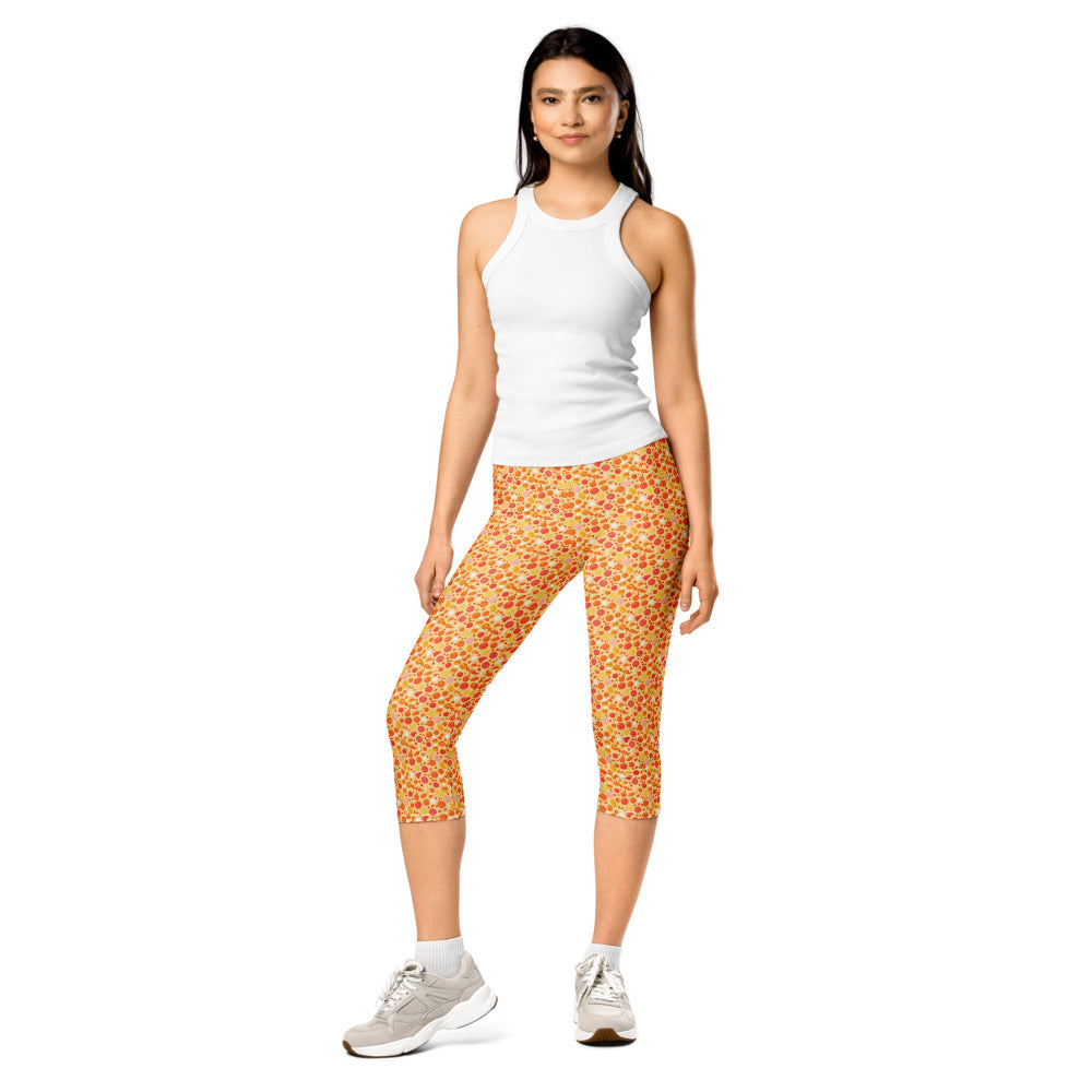 Solid leggings front view | GearBunch