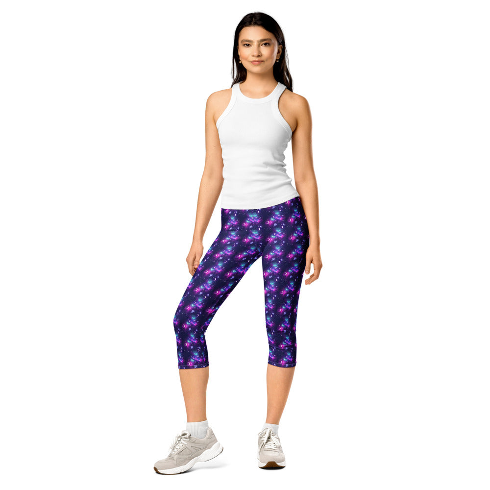 Solid leggings front view | GearBunch