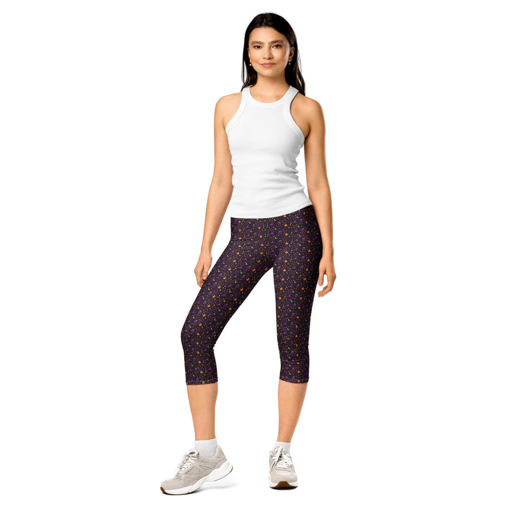 Solid leggings front view | GearBunch