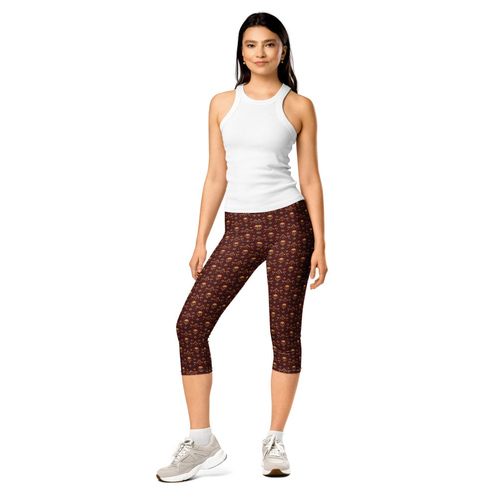 Solid leggings front view | GearBunch
