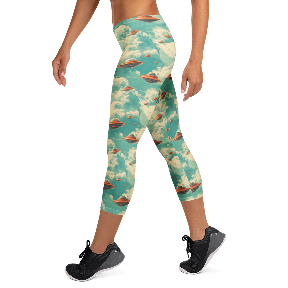 Flying Saucer Capris Left View