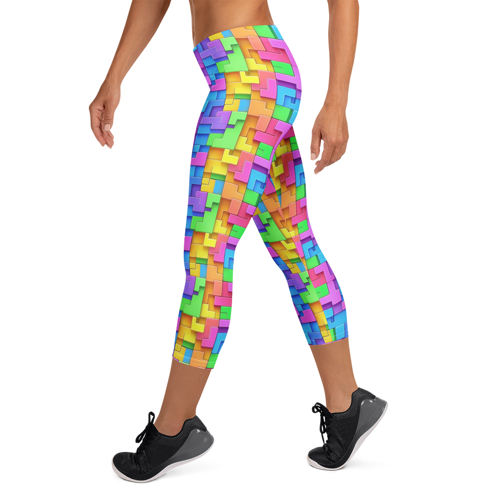 Tetris Capris Left View