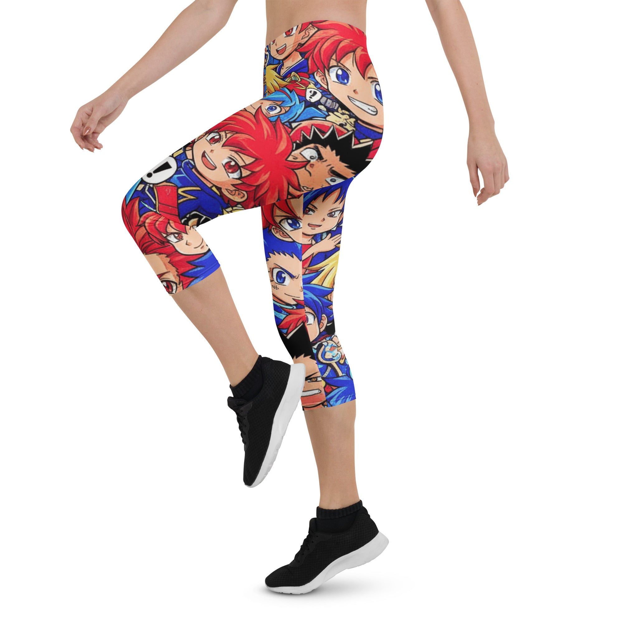 Anime Street Fighter Capri Leggings | GearBunch