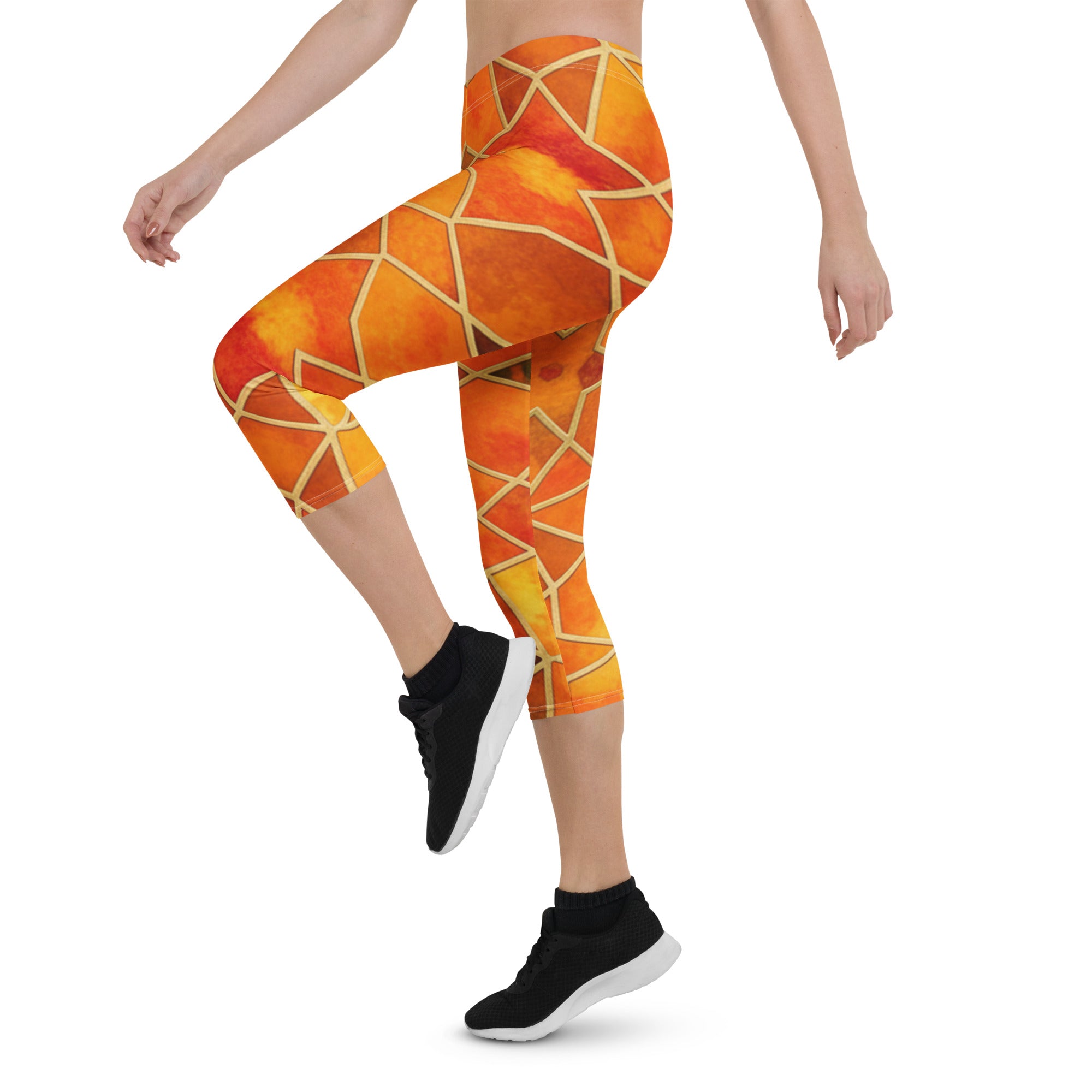 Autumn Spice Capri Leggings | GearBunch