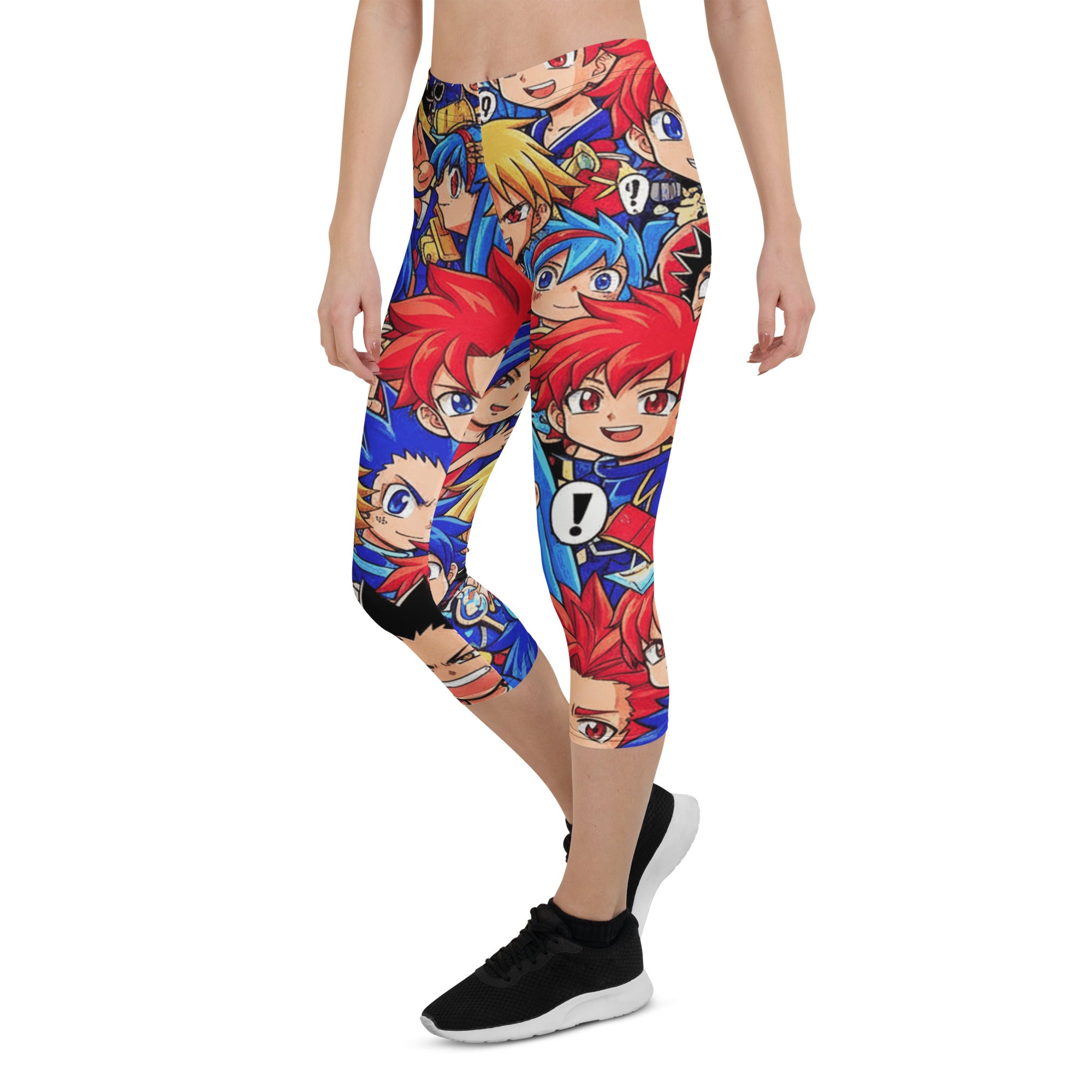 Anime Street Fighter Capri Leggings | GearBunch