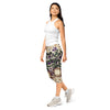 Women's belladonna poison garden capris front view