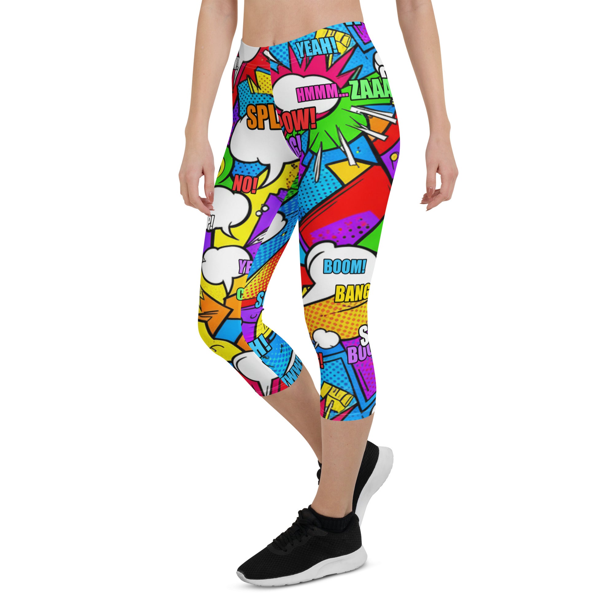 Comic Hero Capri Leggings | GearBunch