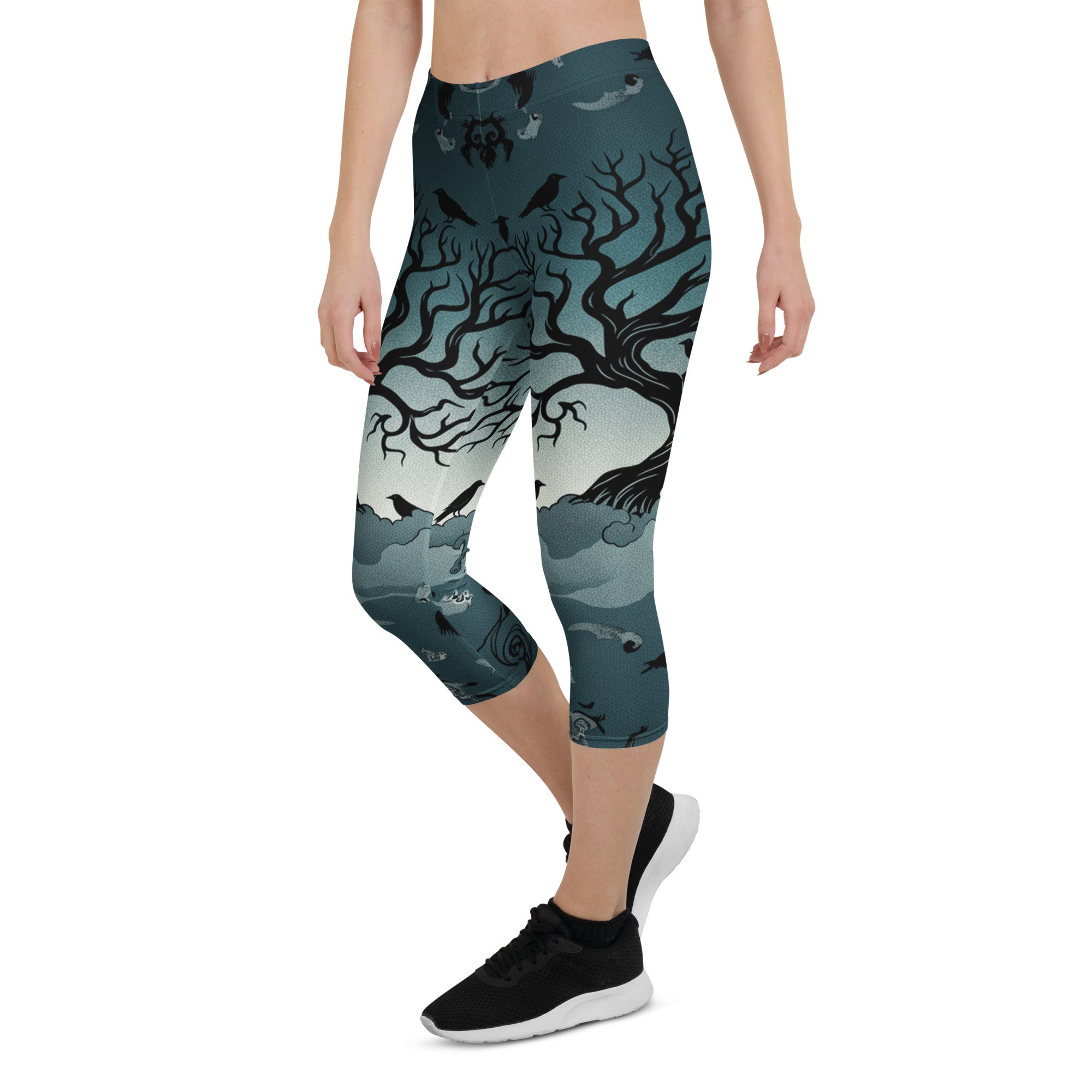 Haunted Forest Capri Leggings | GearBunch