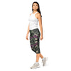 Women's hemlock goth capri leggings front view