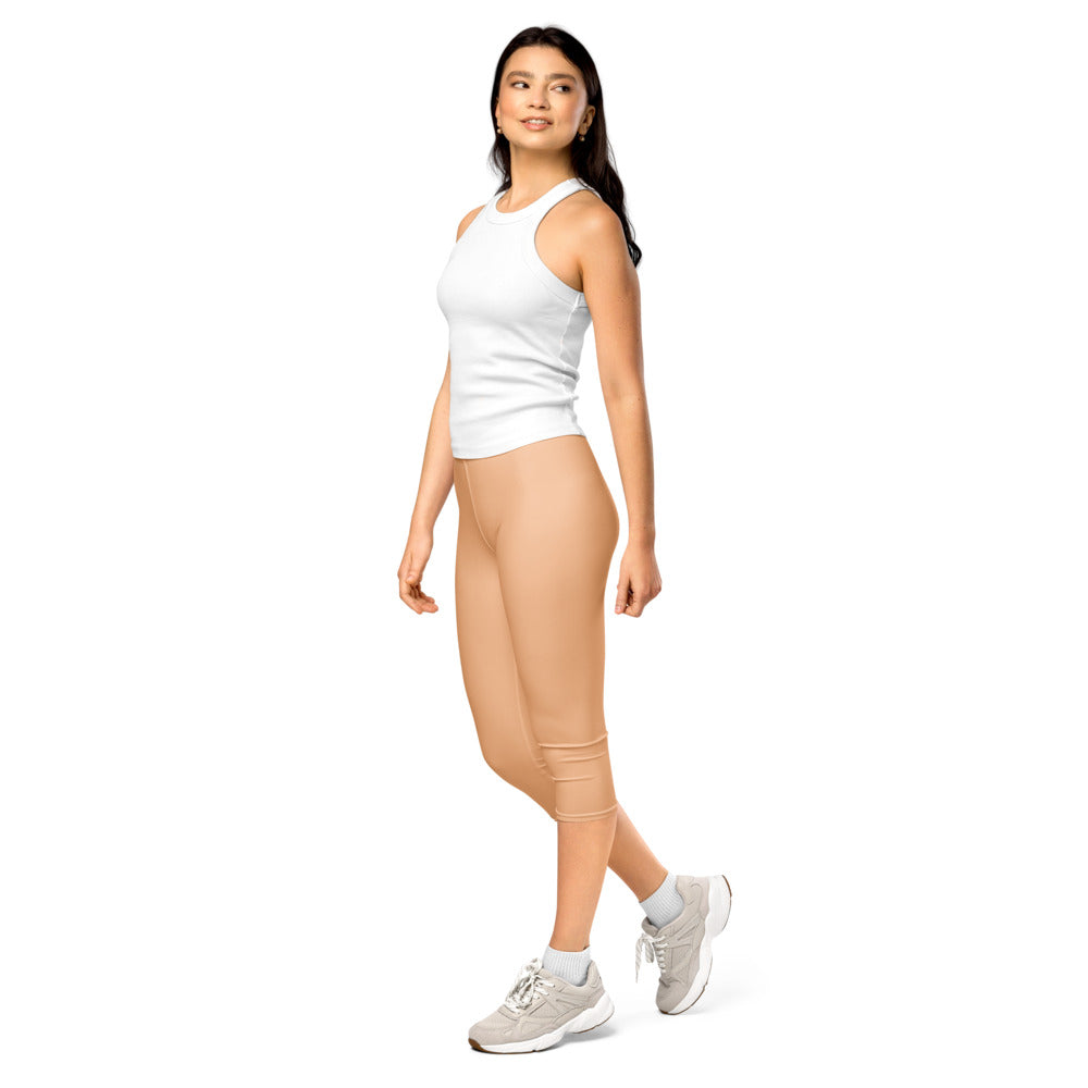 Solid leggings left front view | GearBunch