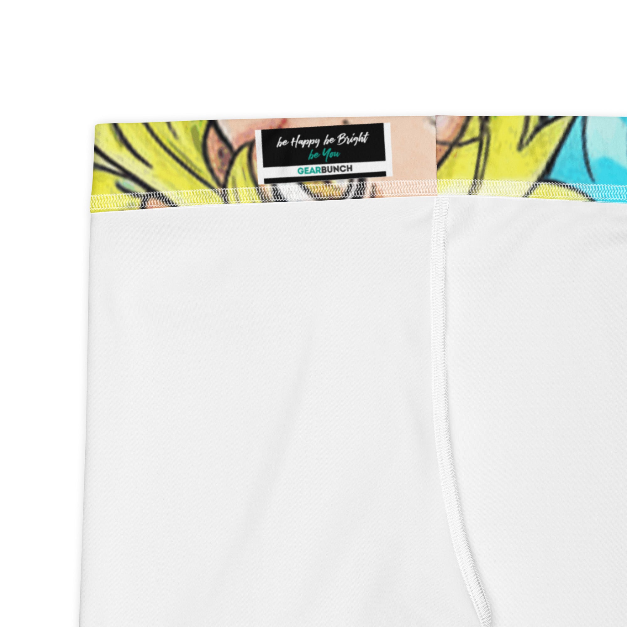 Anime Collage Chibi Party Capri Leggings | GearBunch