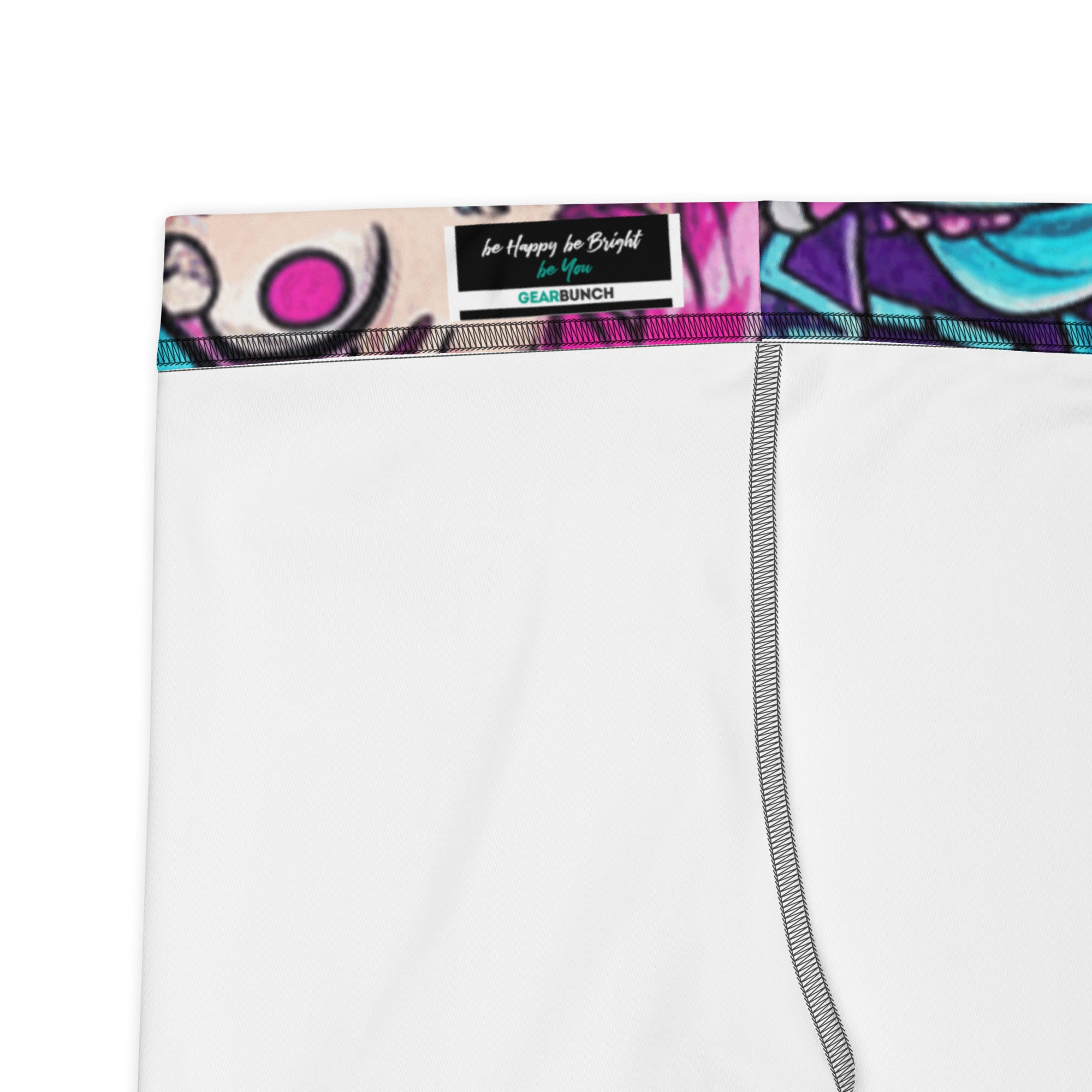Anime Collage Cyberpunk Capri Leggings | GearBunch