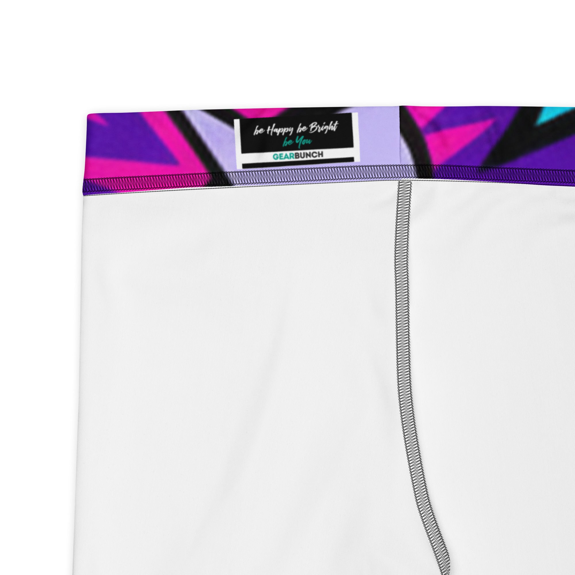 Comic Pop Galaxy Purple Capri Leggings | GearBunch