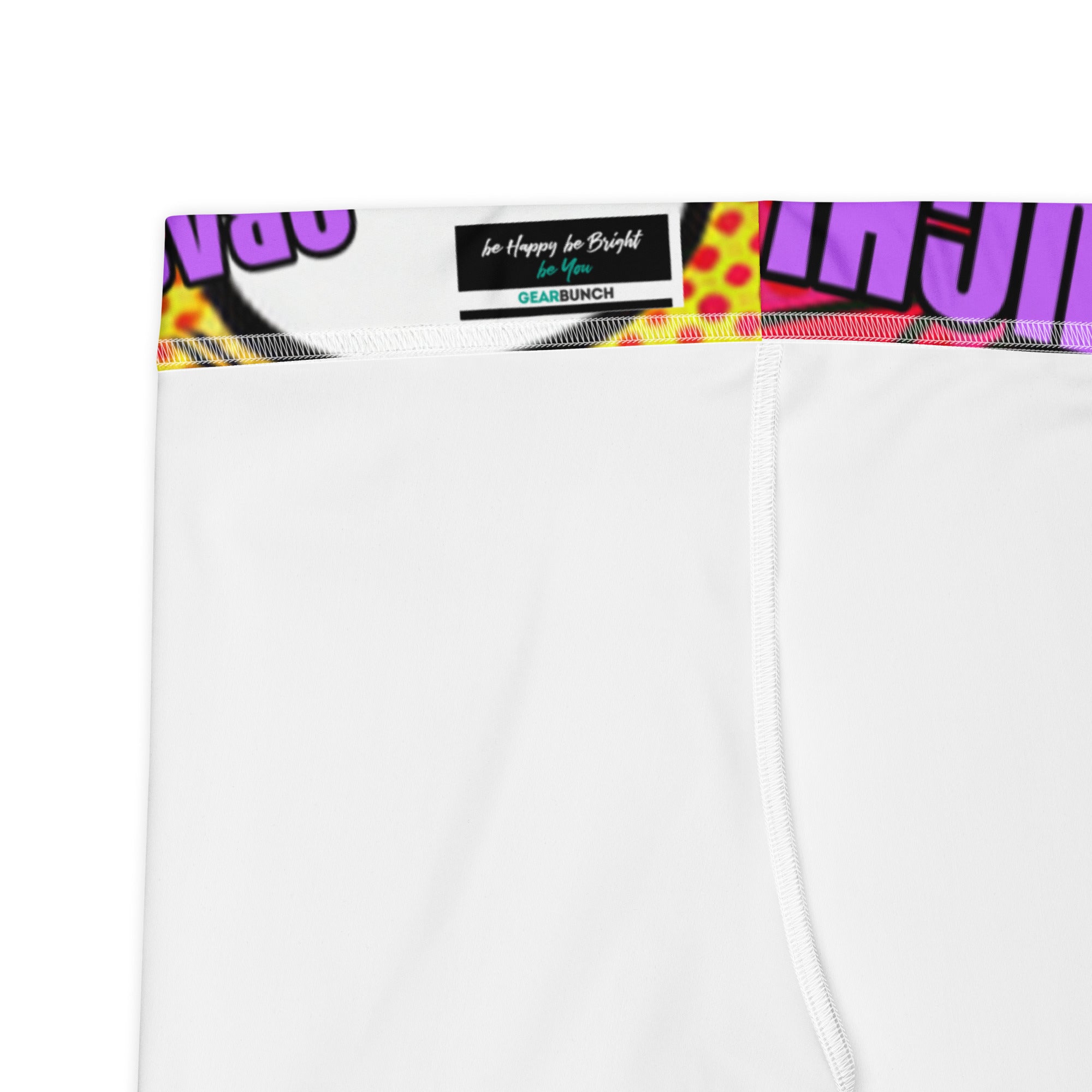 Comic Pop Retro Red Capri Leggings | GearBunch