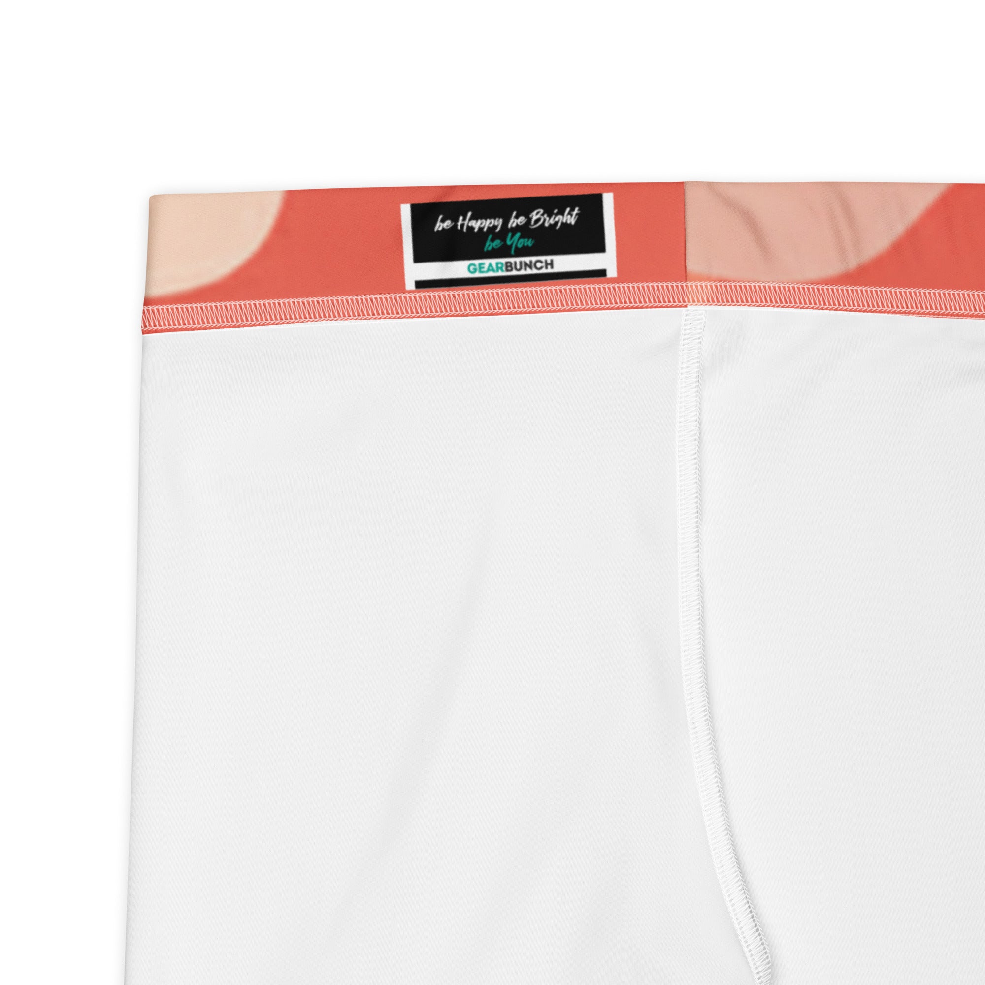 Coral Sunset Camo Capri Leggings | GearBunch