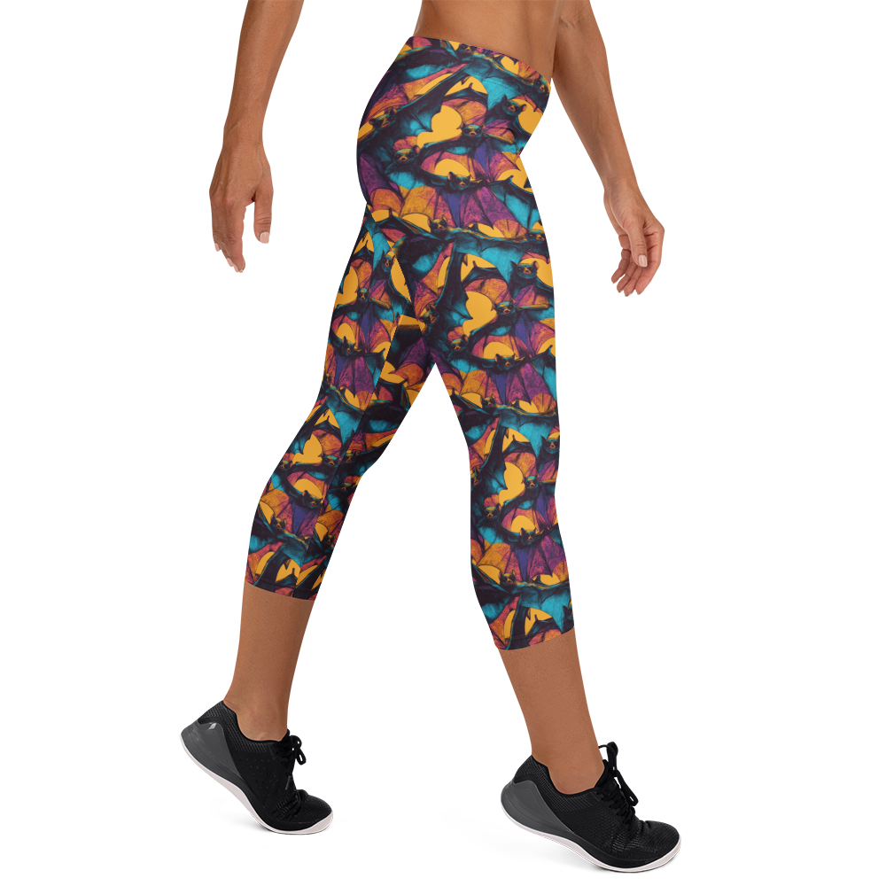 Bat Horror Capris Right View