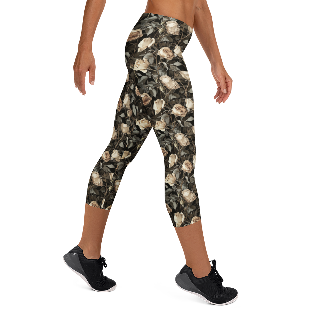 Wilted Rose Capris Right View