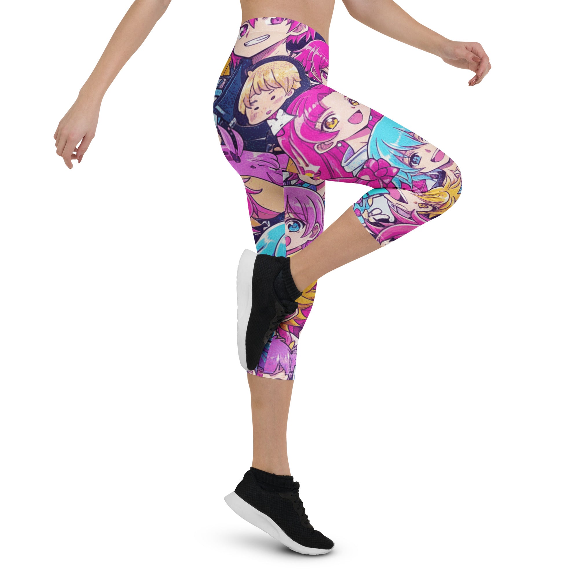 Anime Magical Girl Capri Leggings | GearBunch
