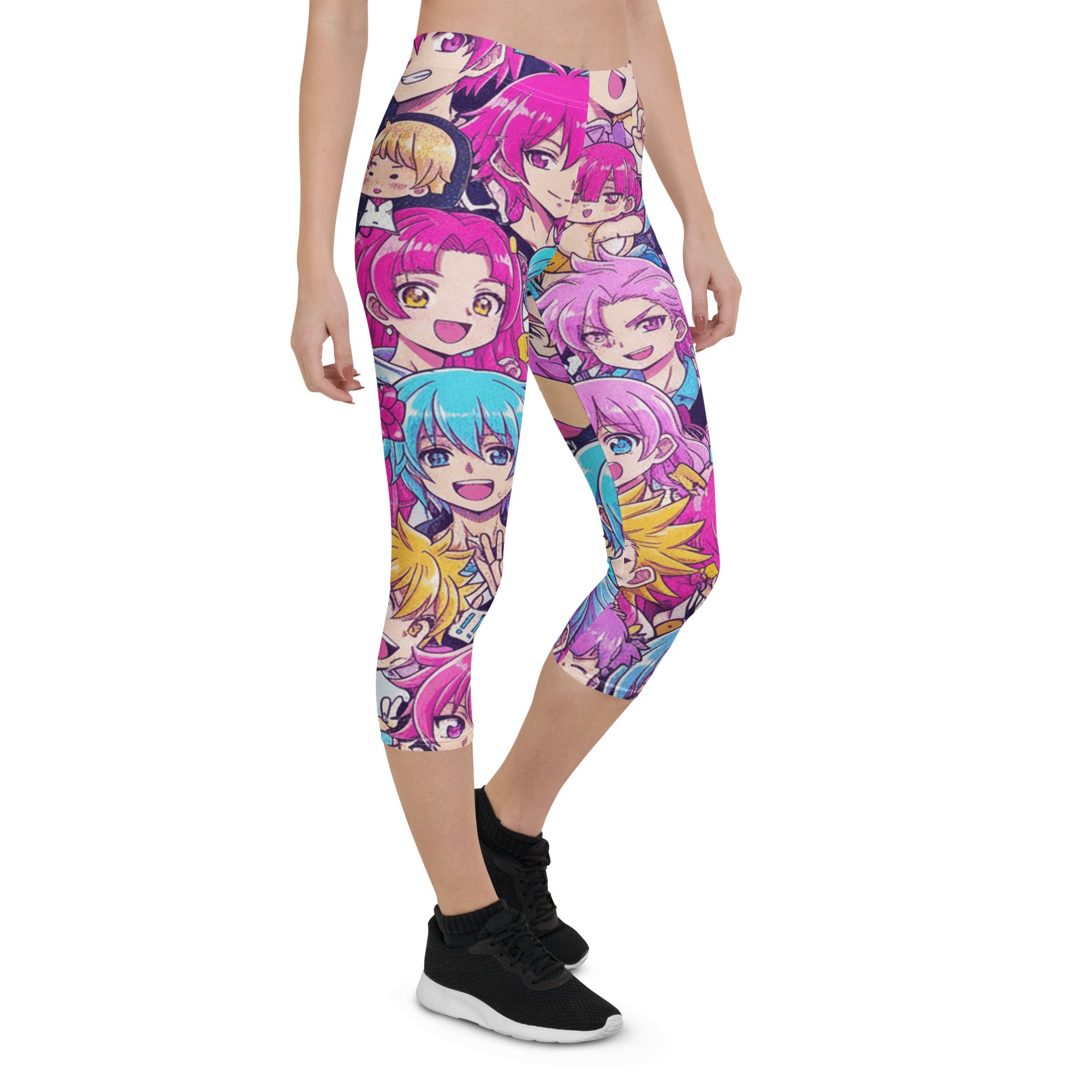 Anime Magical Girl Capri Leggings | GearBunch