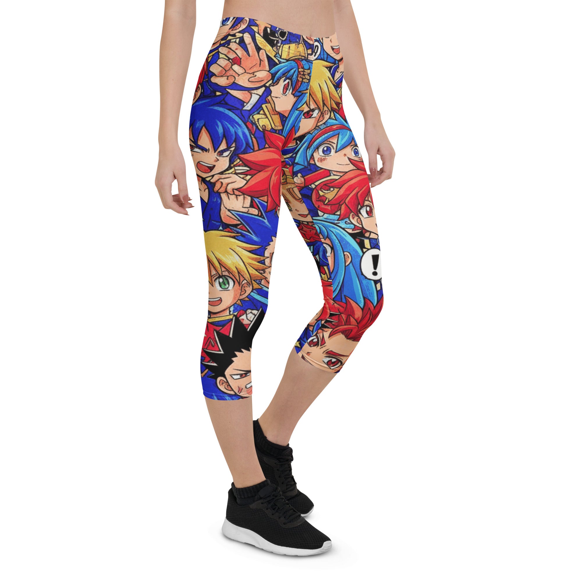 Anime Street Fighter Capri Leggings | GearBunch