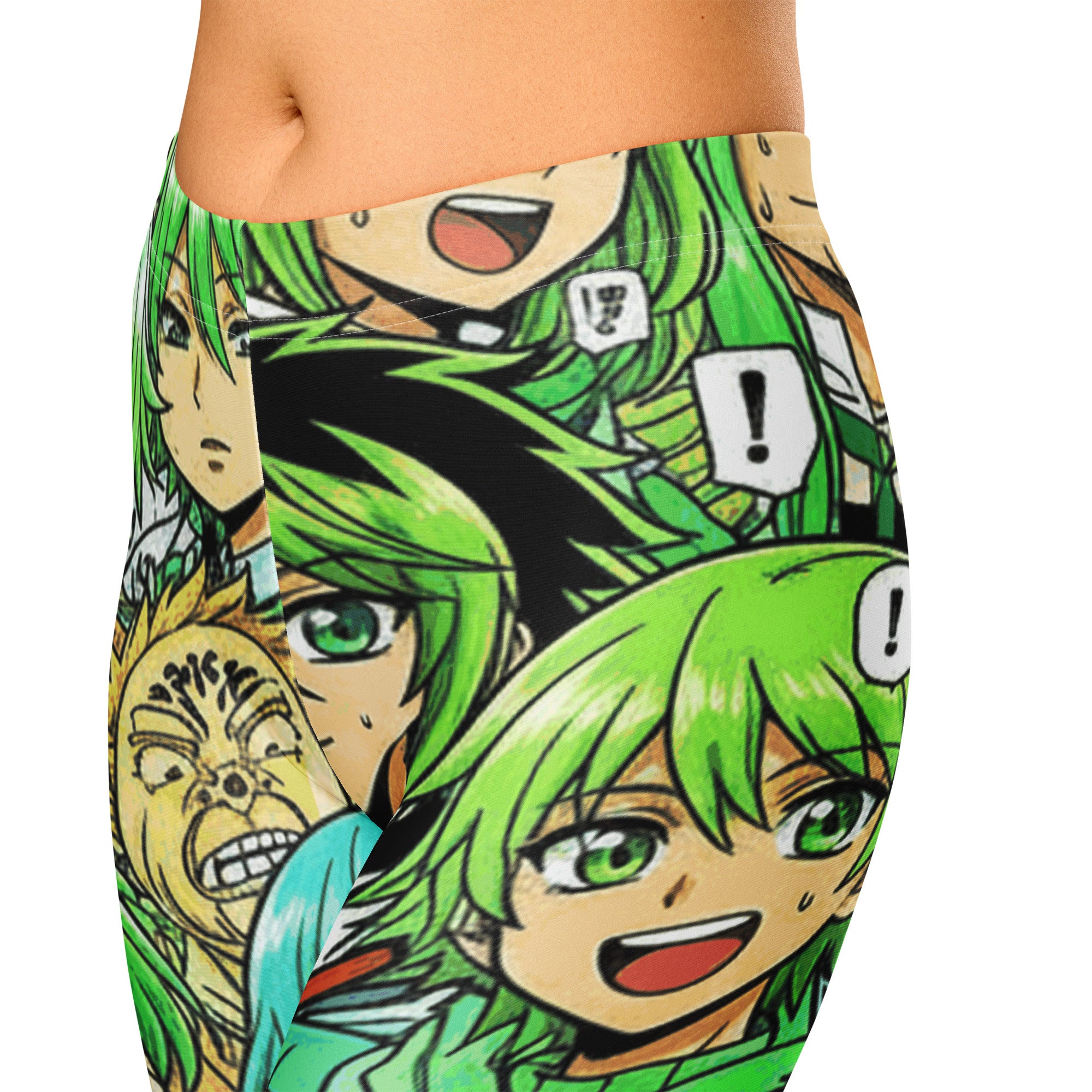 Anime Forest Spirit Capri Leggings | GearBunch
