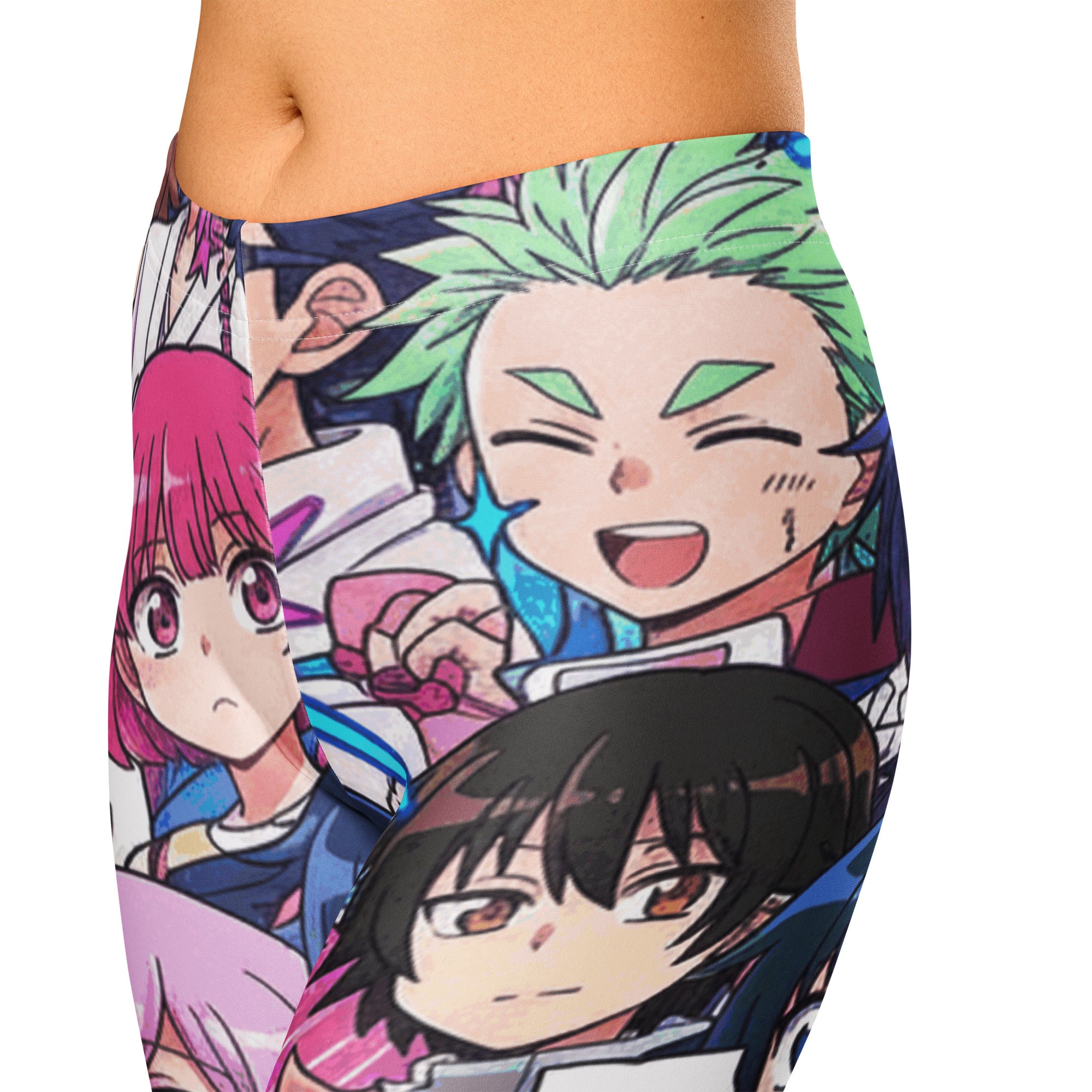 Anime Sakura School Capri Leggings | GearBunch
