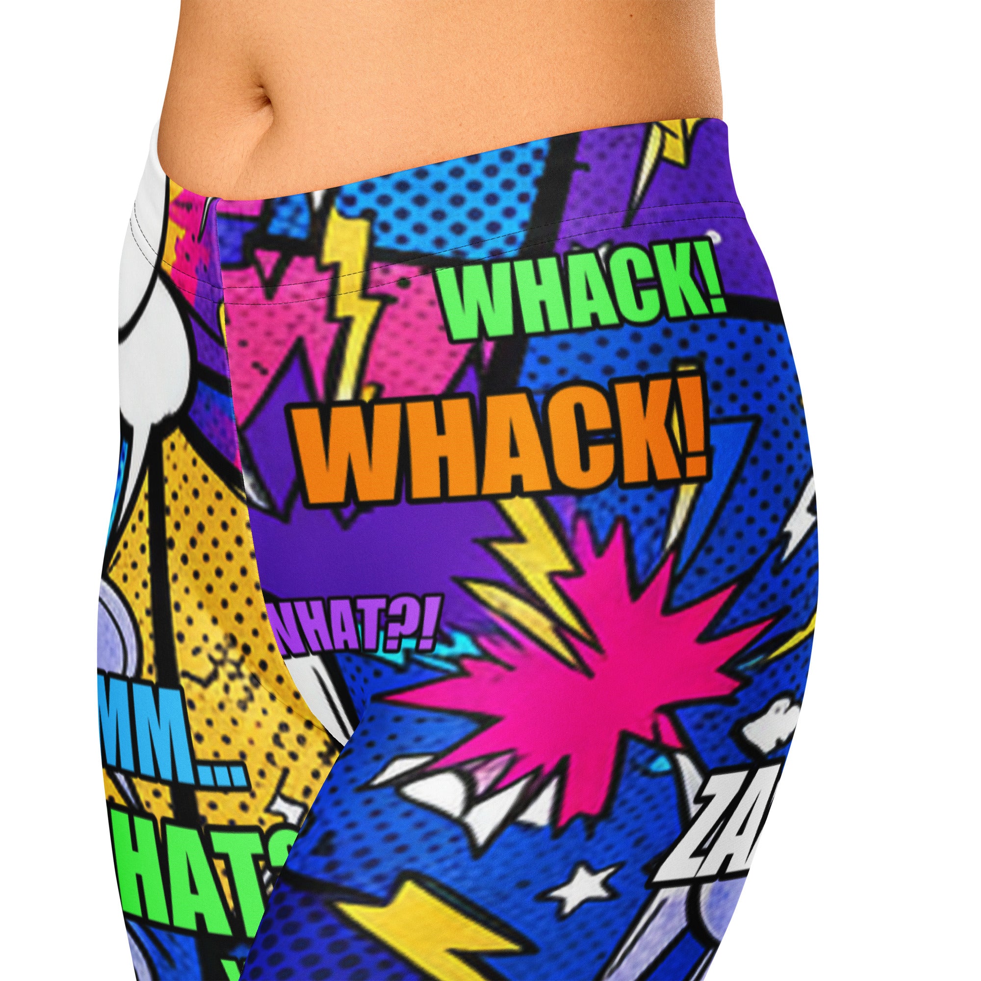 Comic Strip Cosmic Boom Capri Leggings | GearBunch