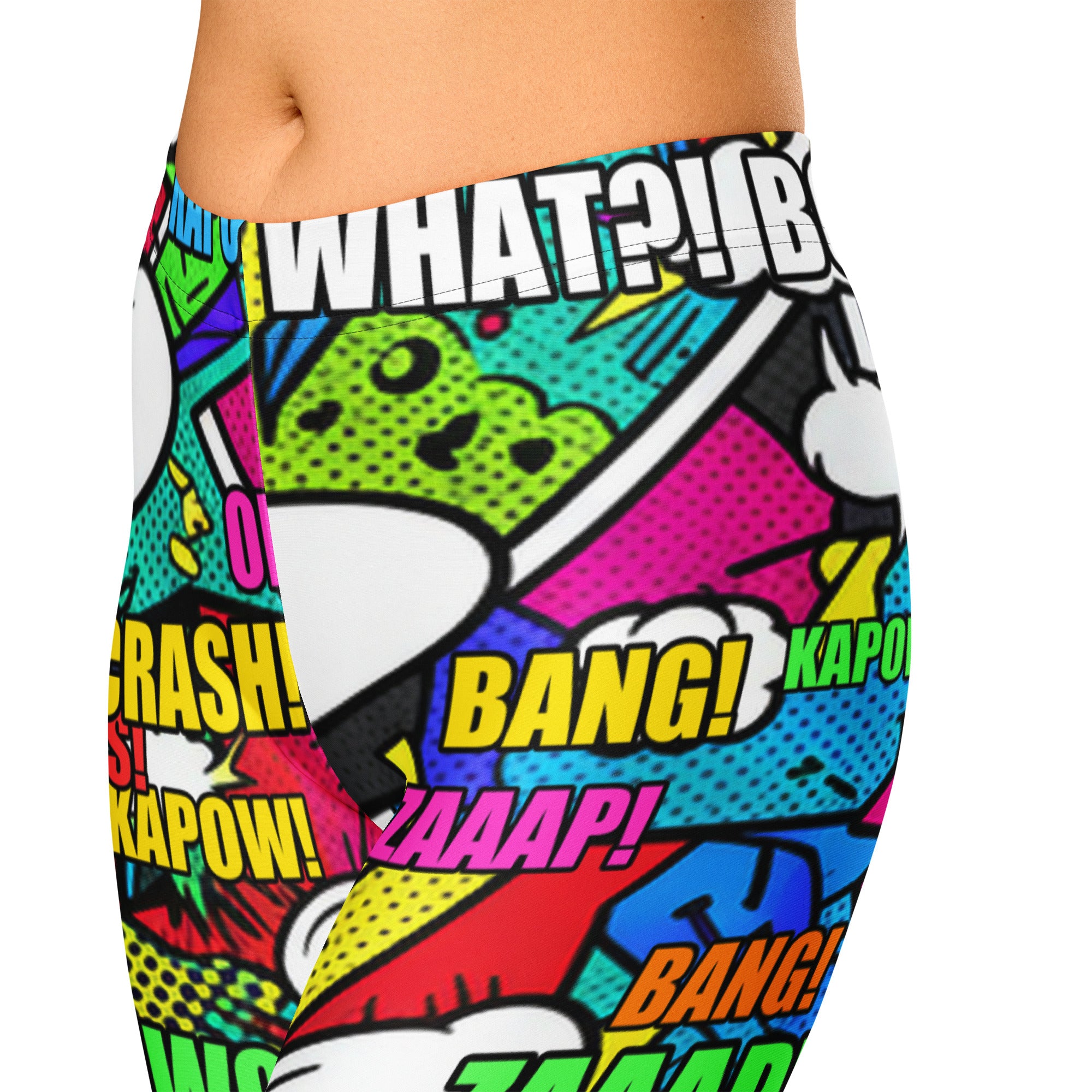 Comic Zombie Apocalypse Capri Leggings | GearBunch