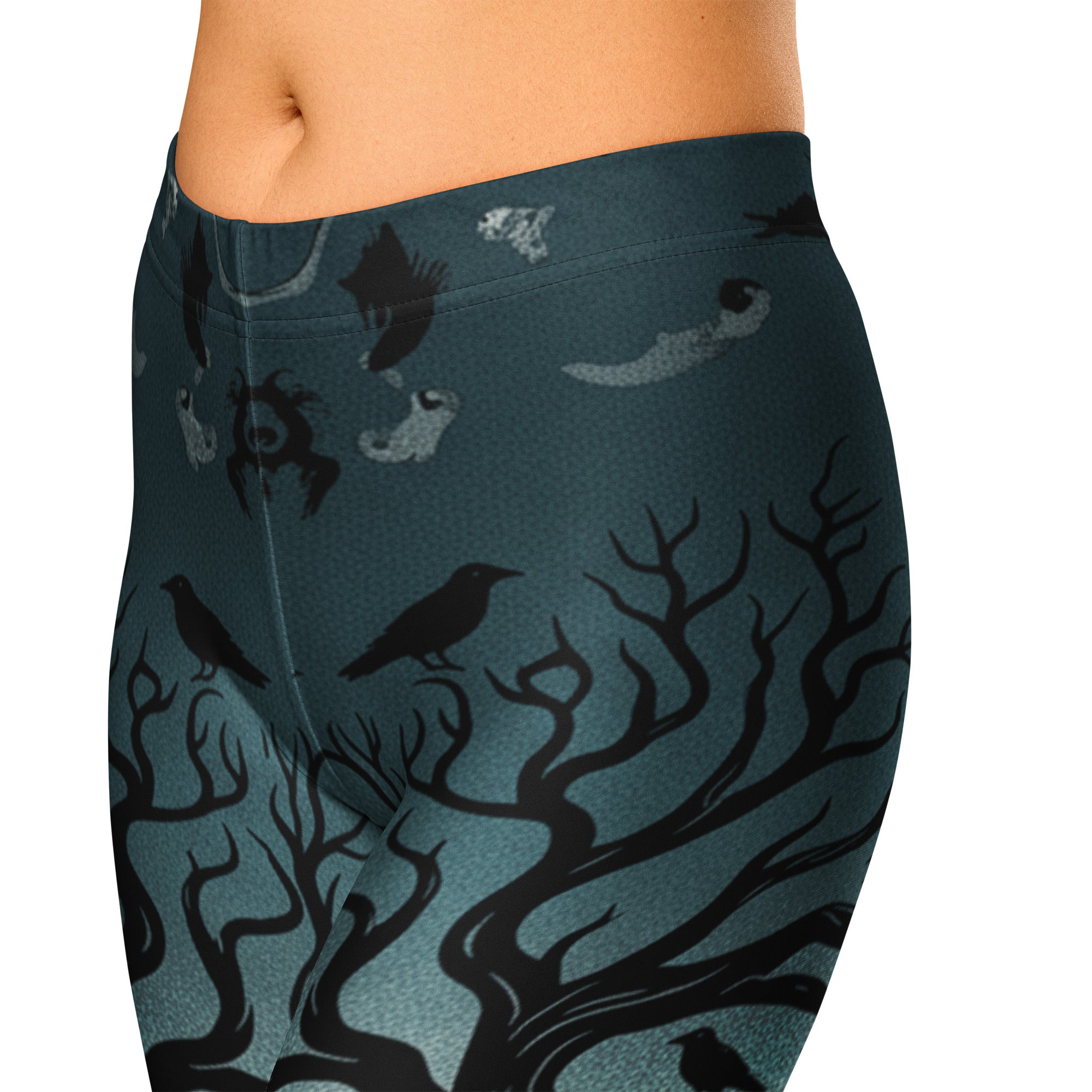 Haunted Forest Capri Leggings | GearBunch