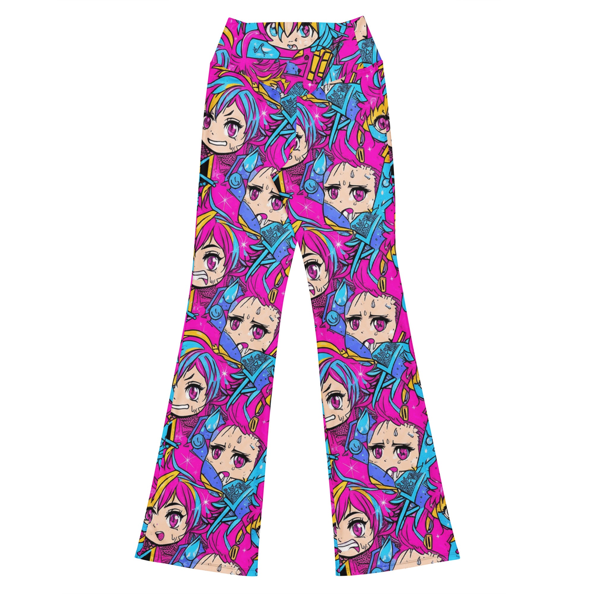 Anime Magical Girl Flare Leggings | GearBunch