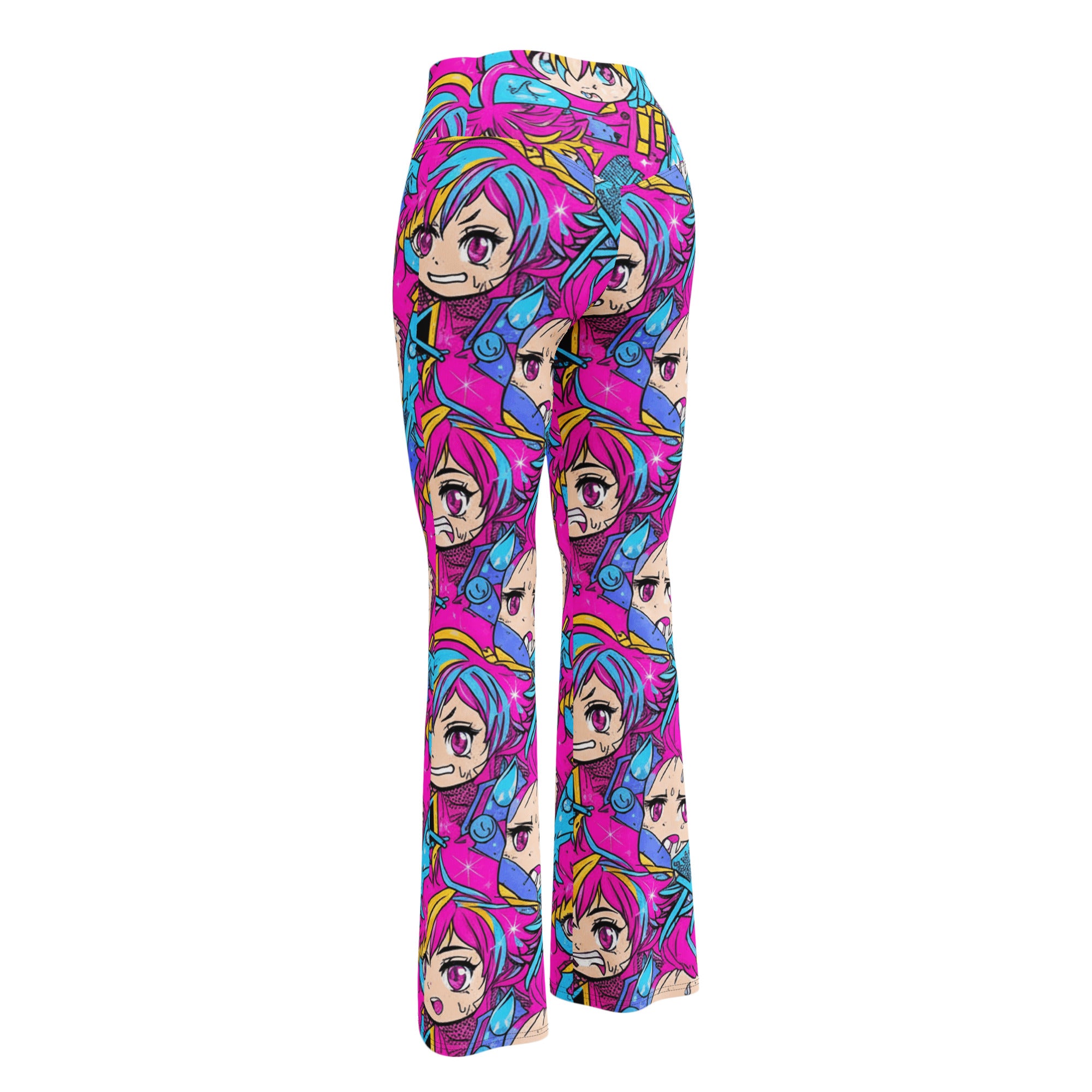Anime Magical Girl Flare Leggings | GearBunch