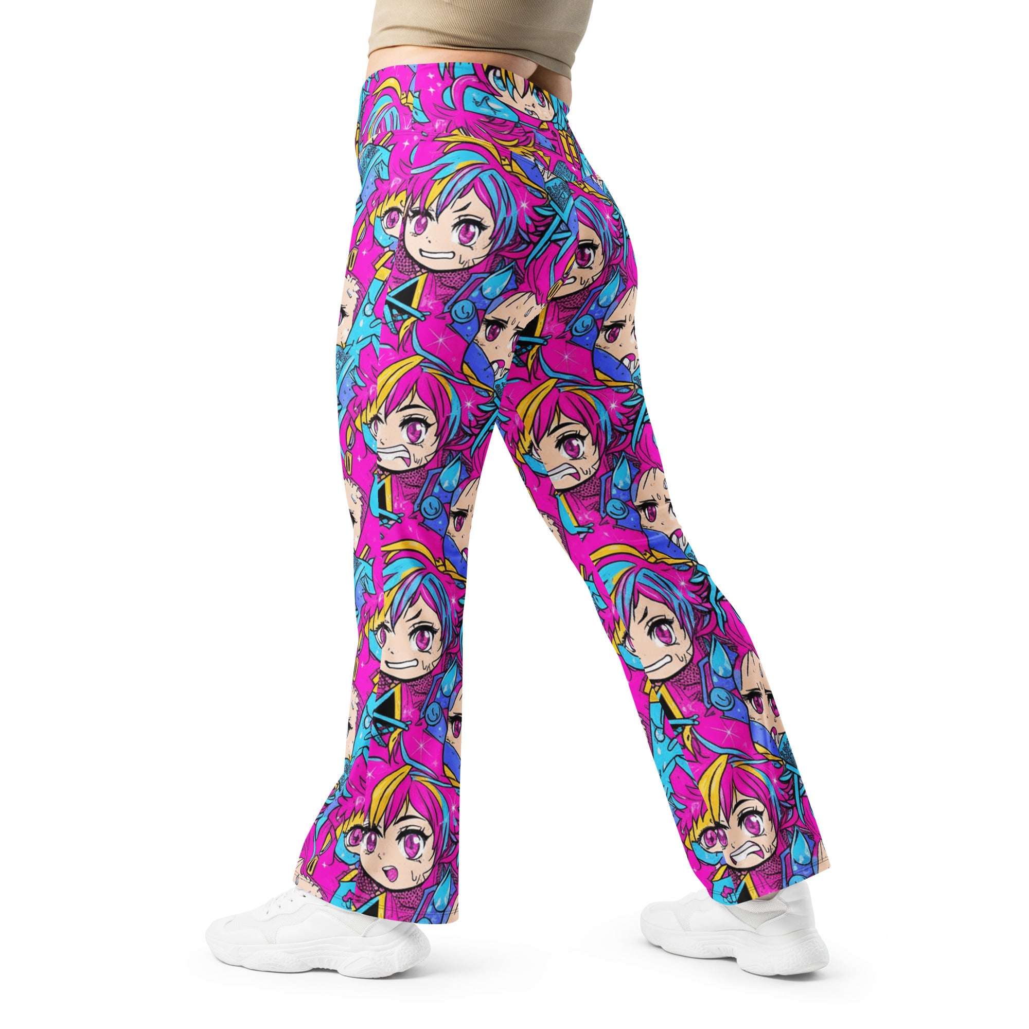 Anime Magical Girl Flare Leggings | GearBunch