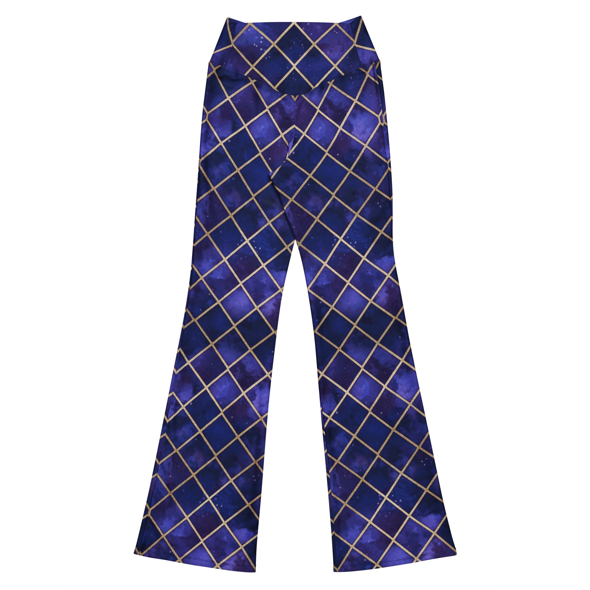 Midnight Galaxy Flare Leggings | GearBunch