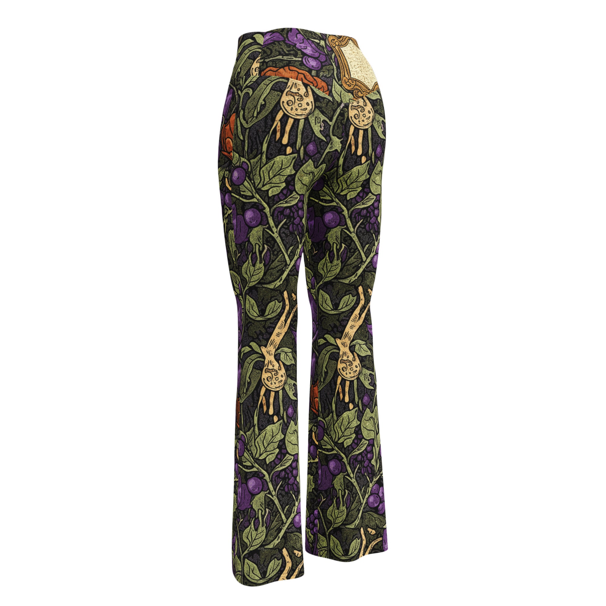Belladonna Poison Garden Flare Leggings | GearBunch