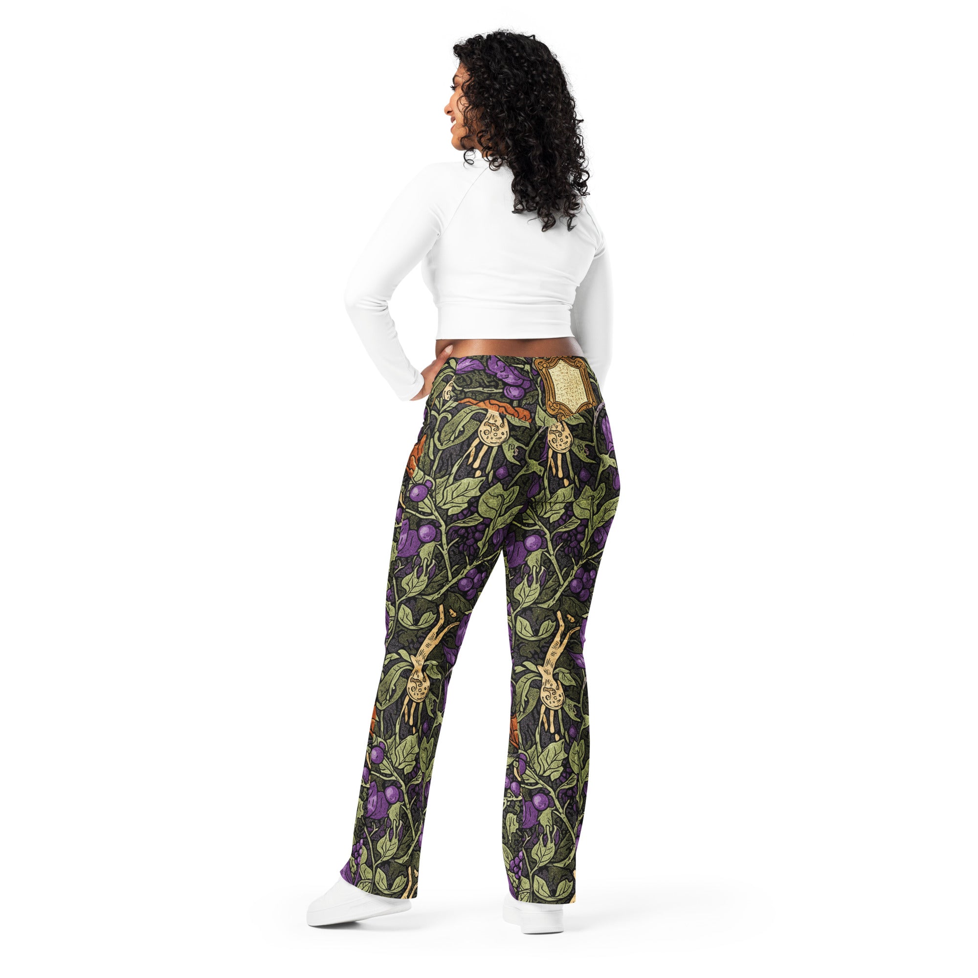 Belladonna Poison Garden Flare Leggings | GearBunch