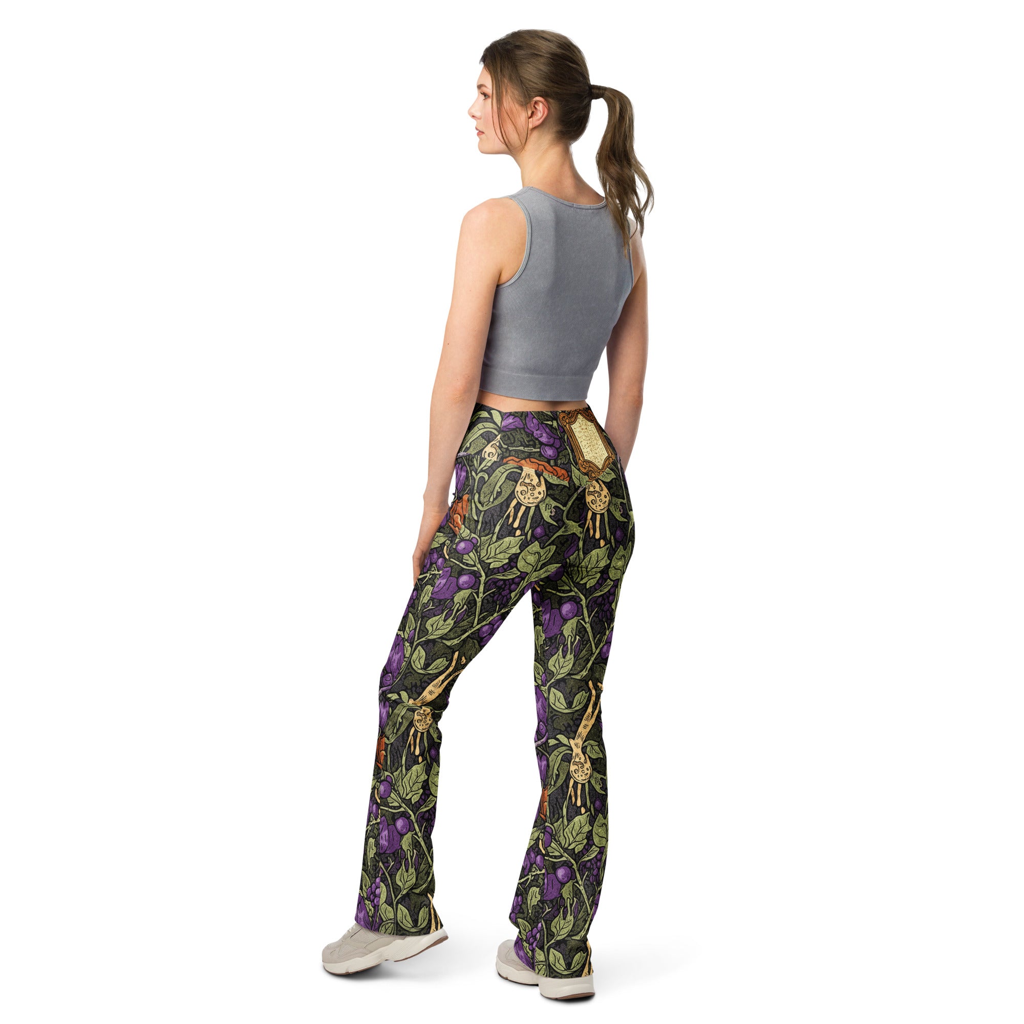 Belladonna Poison Garden Flare Leggings | GearBunch