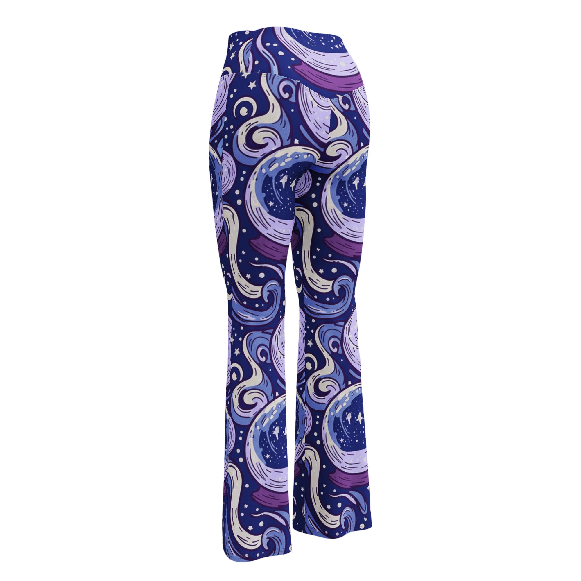 Crystal Ball Smoke Magic Flare Leggings | GearBunch