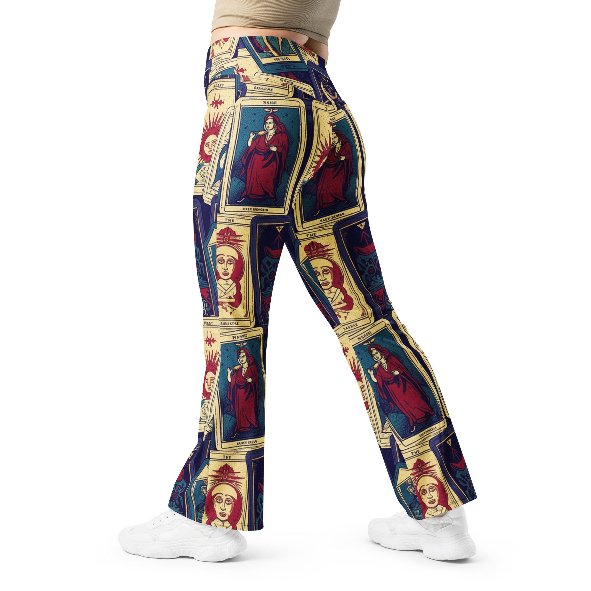 Tarot Card Major Arcana Flare Leggings | GearBunch