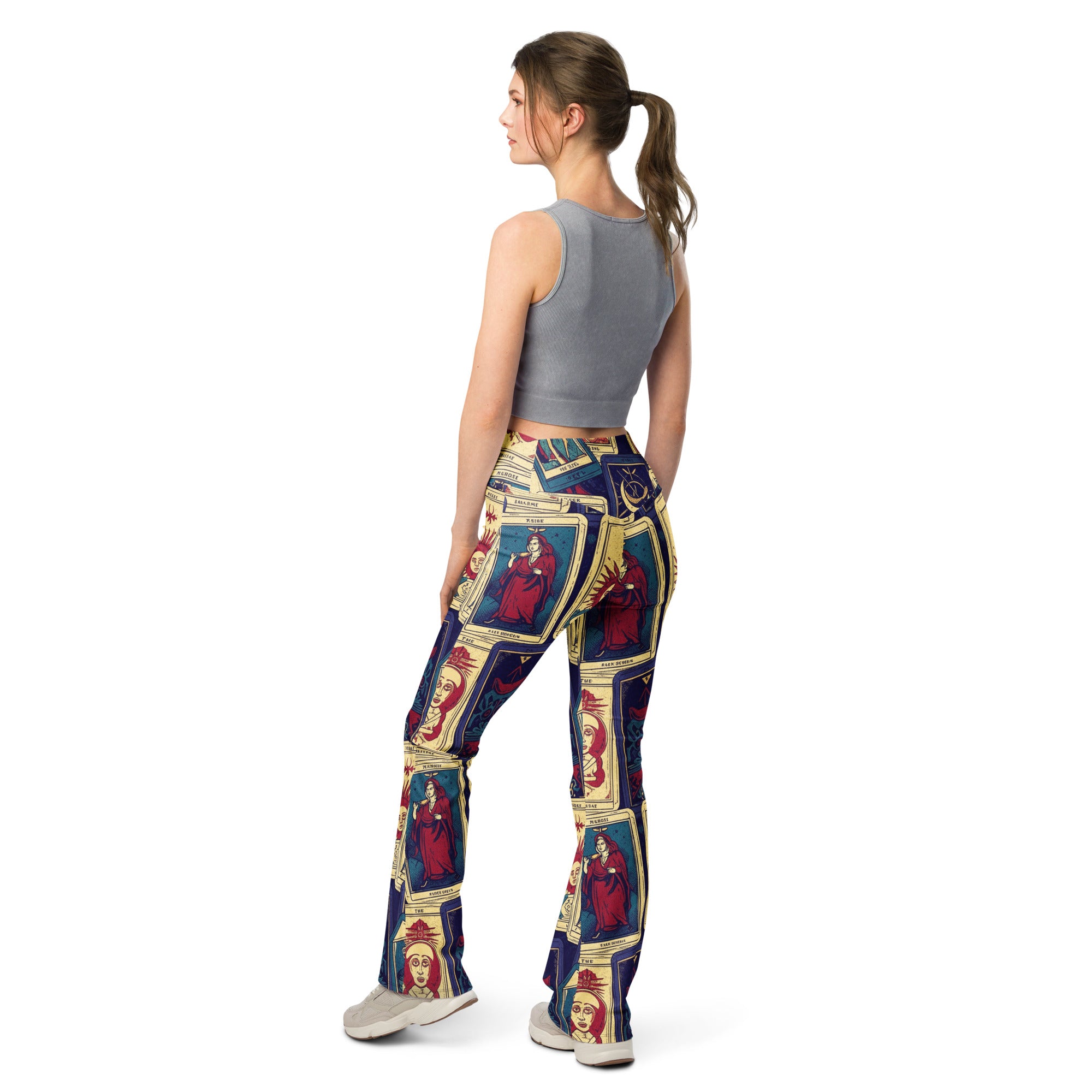 Tarot Card Major Arcana Flare Leggings | GearBunch